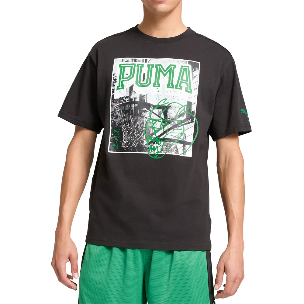 Hoops X Energy Crew Neck Short Sleeve T-Shirt - Image 3