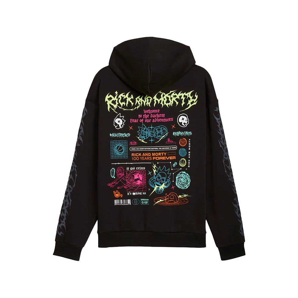 Hoops X Rick And Morty Pullover Hoodie - Image 2