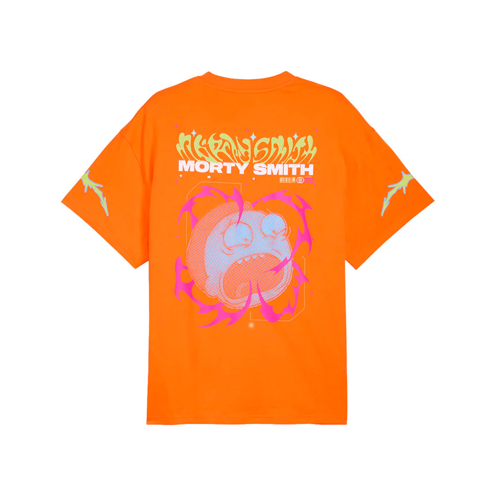 Hoops X  Rick And Morty Tee II Crew Neck Short Sleeve T-Shirt - Image 2