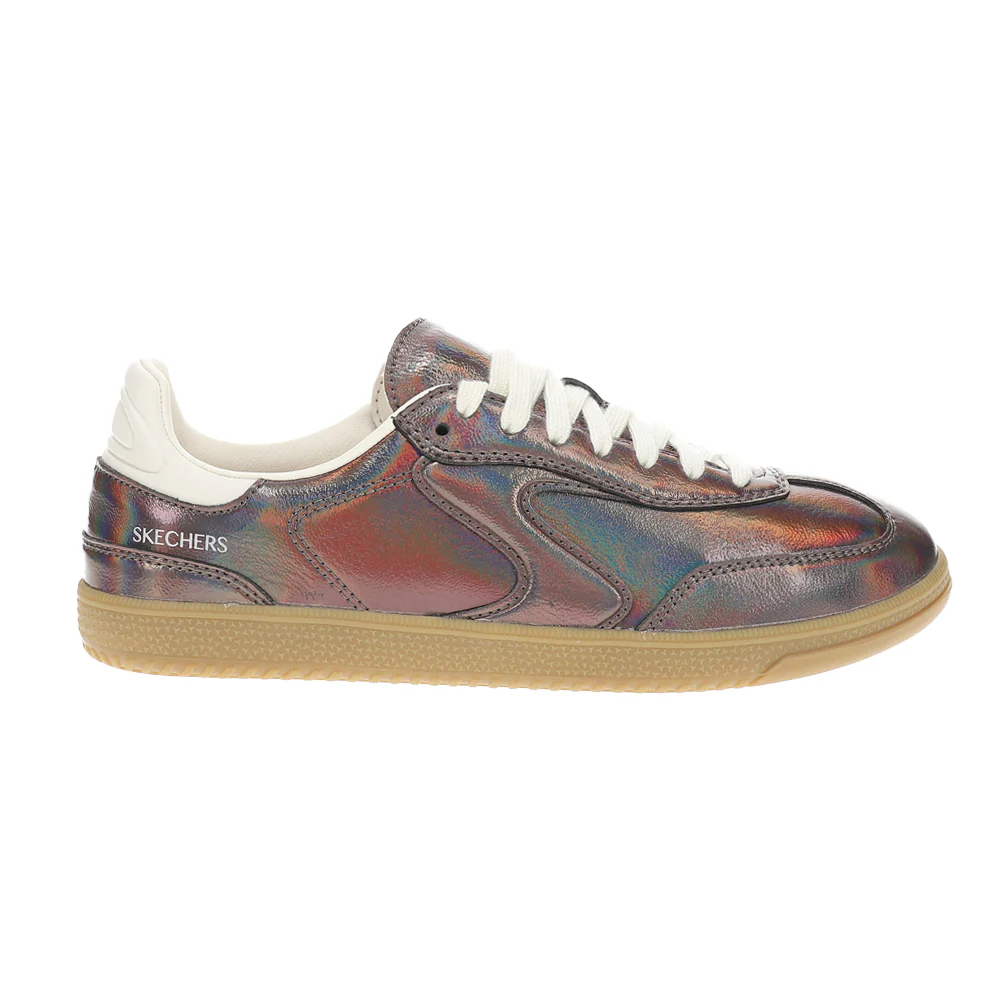 Hotshot True Iridescence Metallic Lace Up Sneakers
