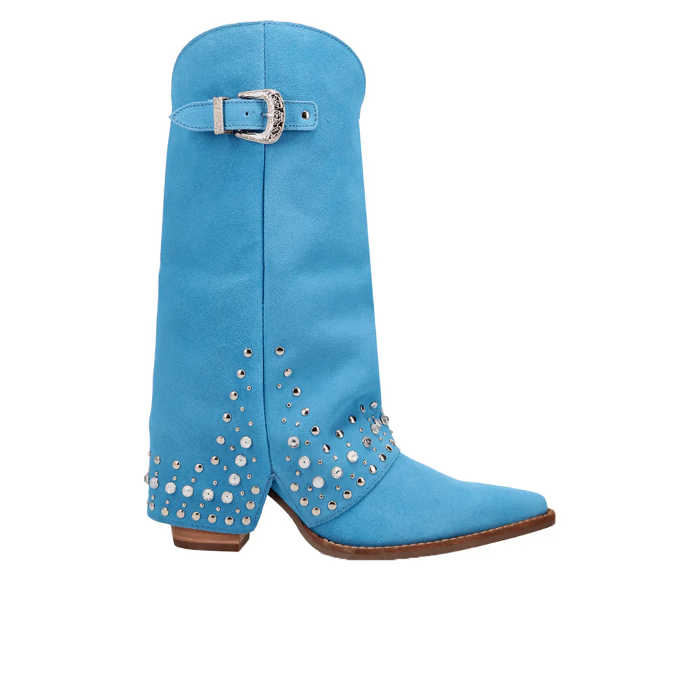 Howdy Honey Suede Leather Boots