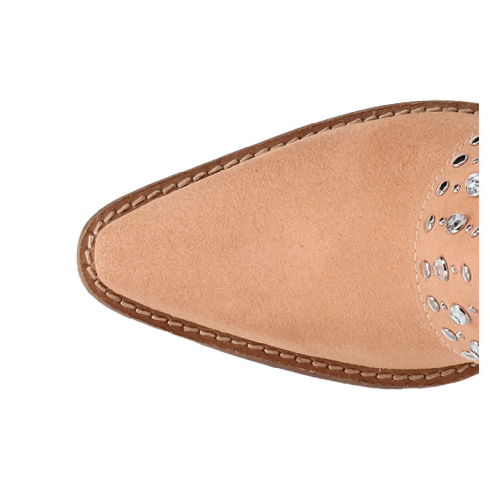 Howdy Honey Suede Leather Boots - Image 4