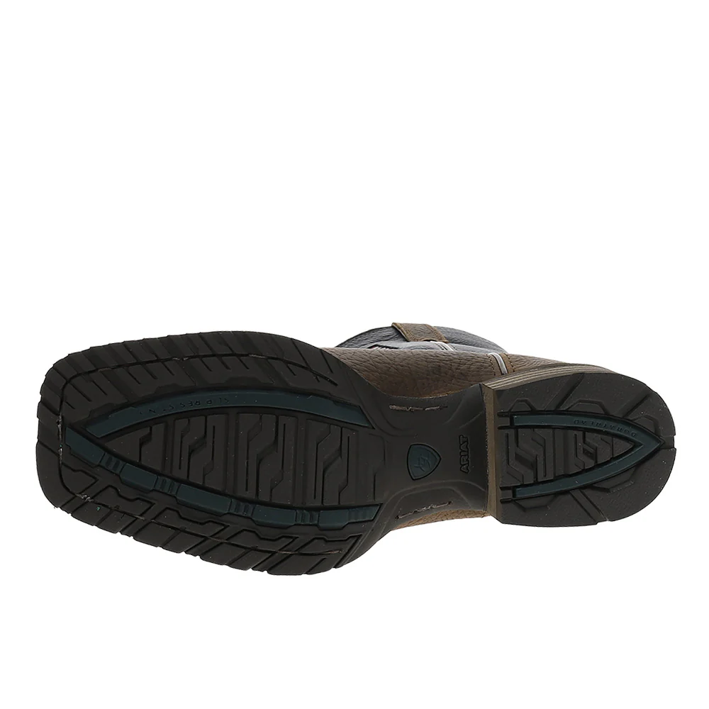 Hybrid Rancher Patriot Wide Square Toe Pull On Cowboy Boots - Image 5