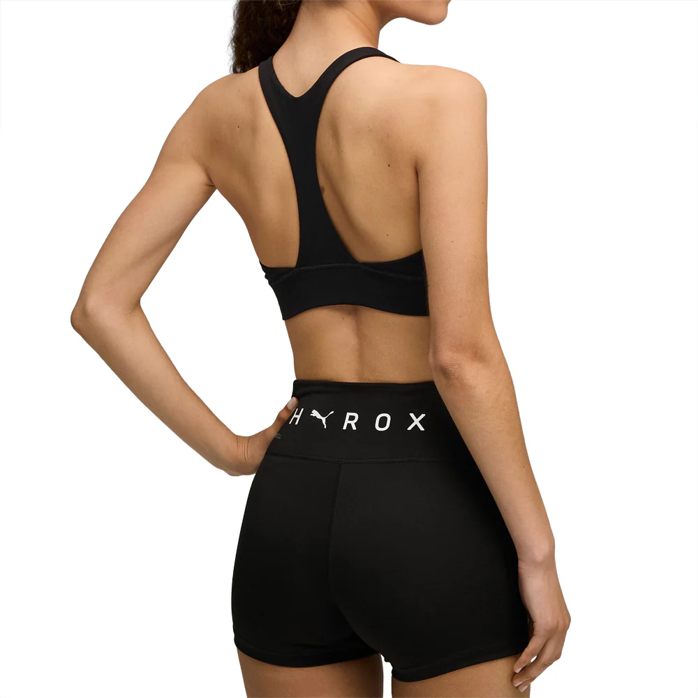 PUMA x HYROX Shapeluxe High Neck Mid Impact Sports Bra - Image 4