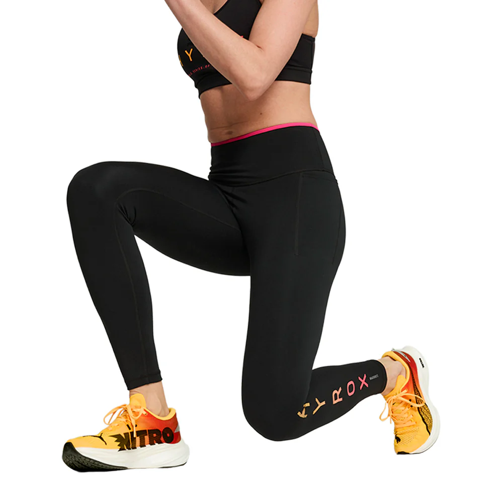 PUMA x HYROX Cloudspun High-Waist Full Length Training Tights - Image 3