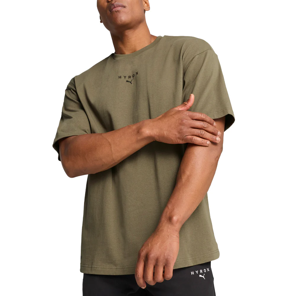 PUMA x HYROX Oversized Crew Neck Short Sleeve T-Shirt - Image 3