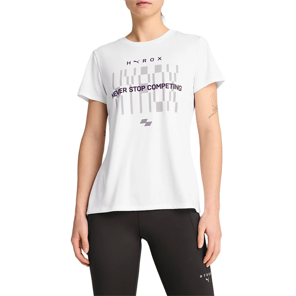 PUMA x HYROX Train All Day Crew Neck Short Sleeve T-Shirt - Image 3