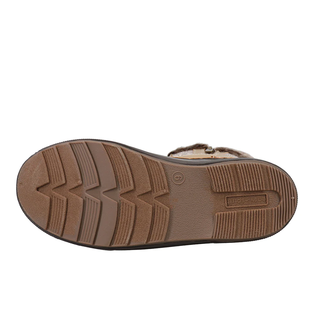Ice Queen Graphic Round Toe Duck Winter Boots - Image 5