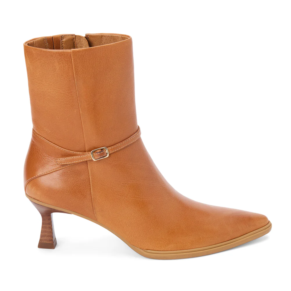 Ilana Pointed Toe Zippered Booties