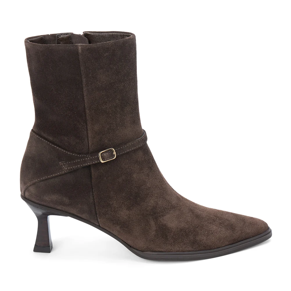 Ilana Pointed Toe Zippered Booties