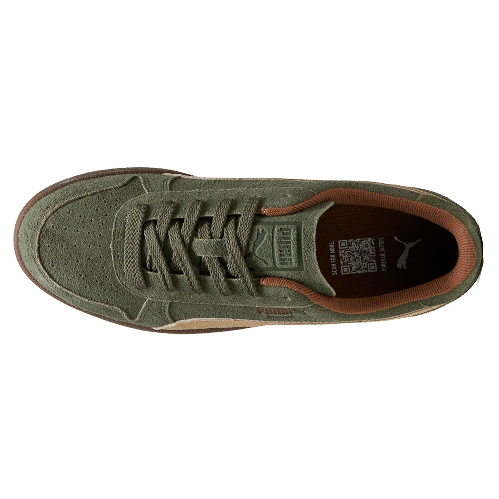 Indoor R Suede Lace Up Sneakers - Image 4