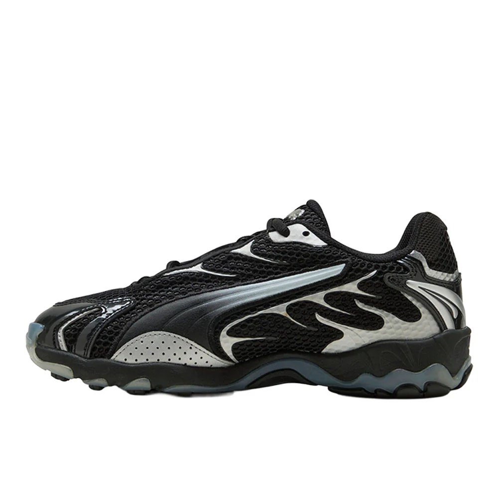 Inhale Metallic Lace Up Sneakers - Image 3