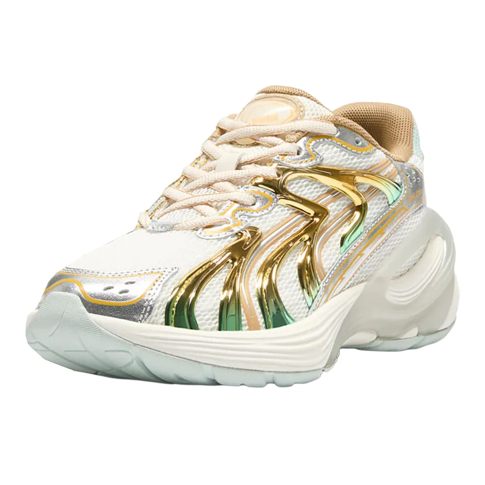 Inverse Shimmer Lace Up Sneakers - Image 2
