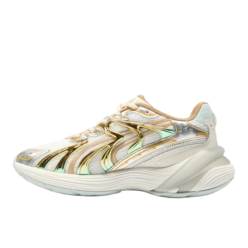 Inverse Shimmer Lace Up Sneakers - Image 3