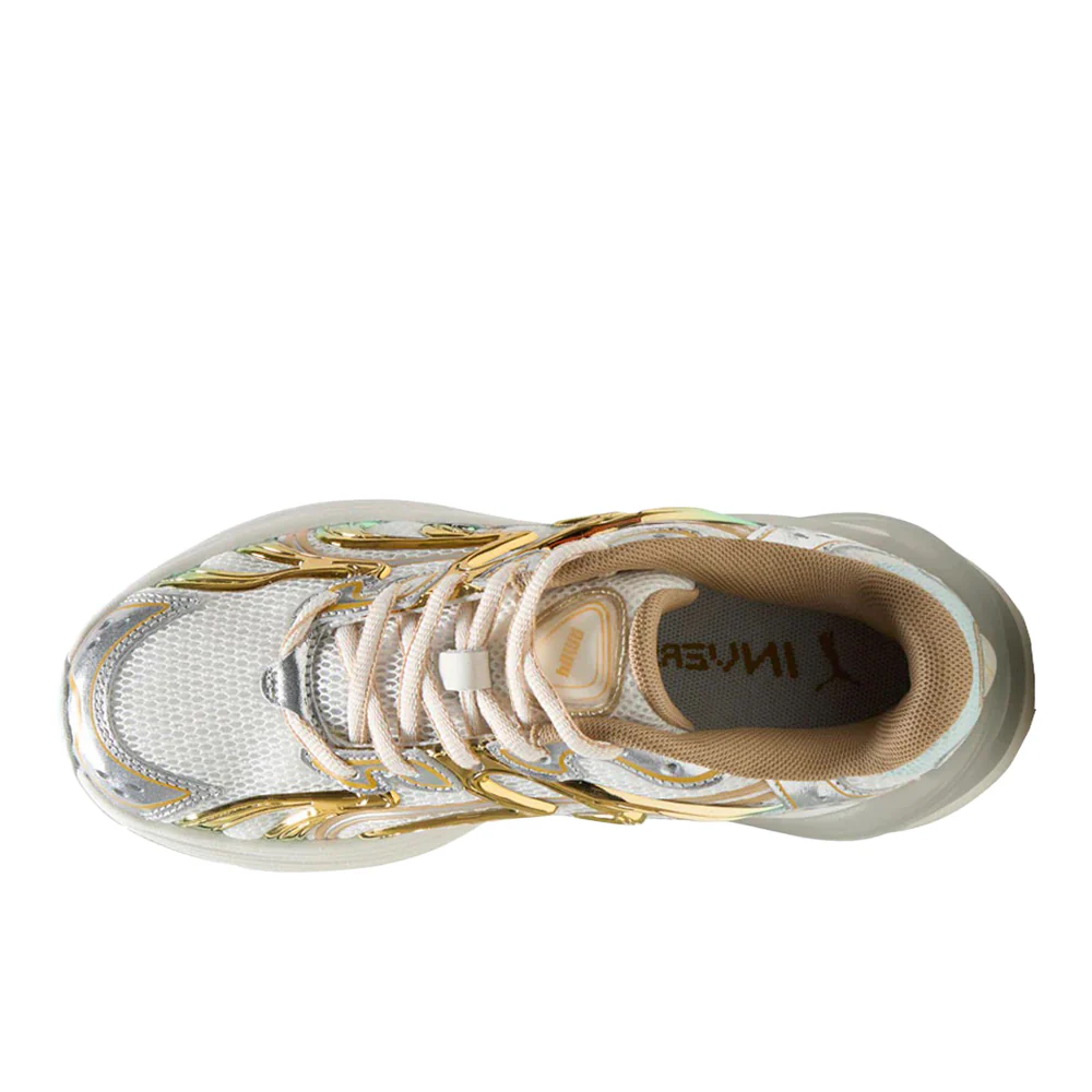 Inverse Shimmer Lace Up Sneakers - Image 4