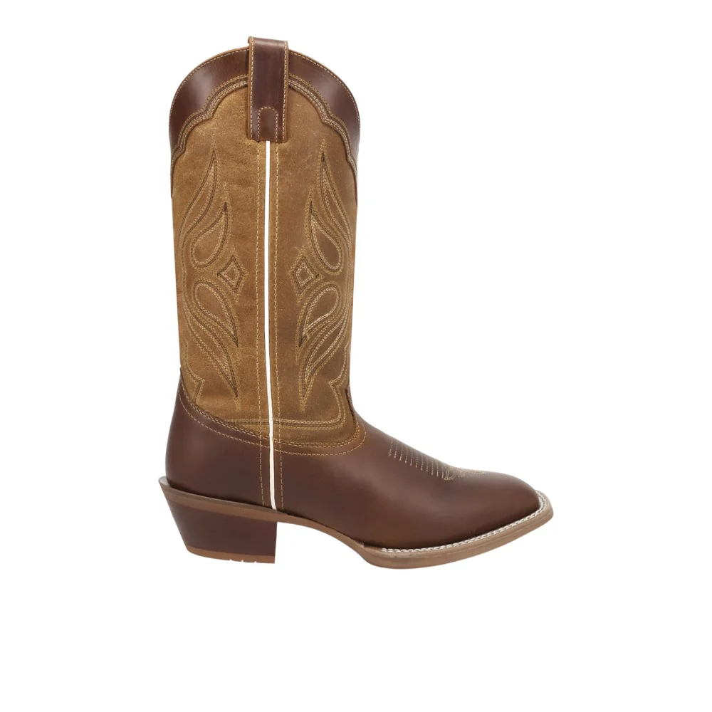 Iron Belle Square Toe Pull On Cowboy Boots