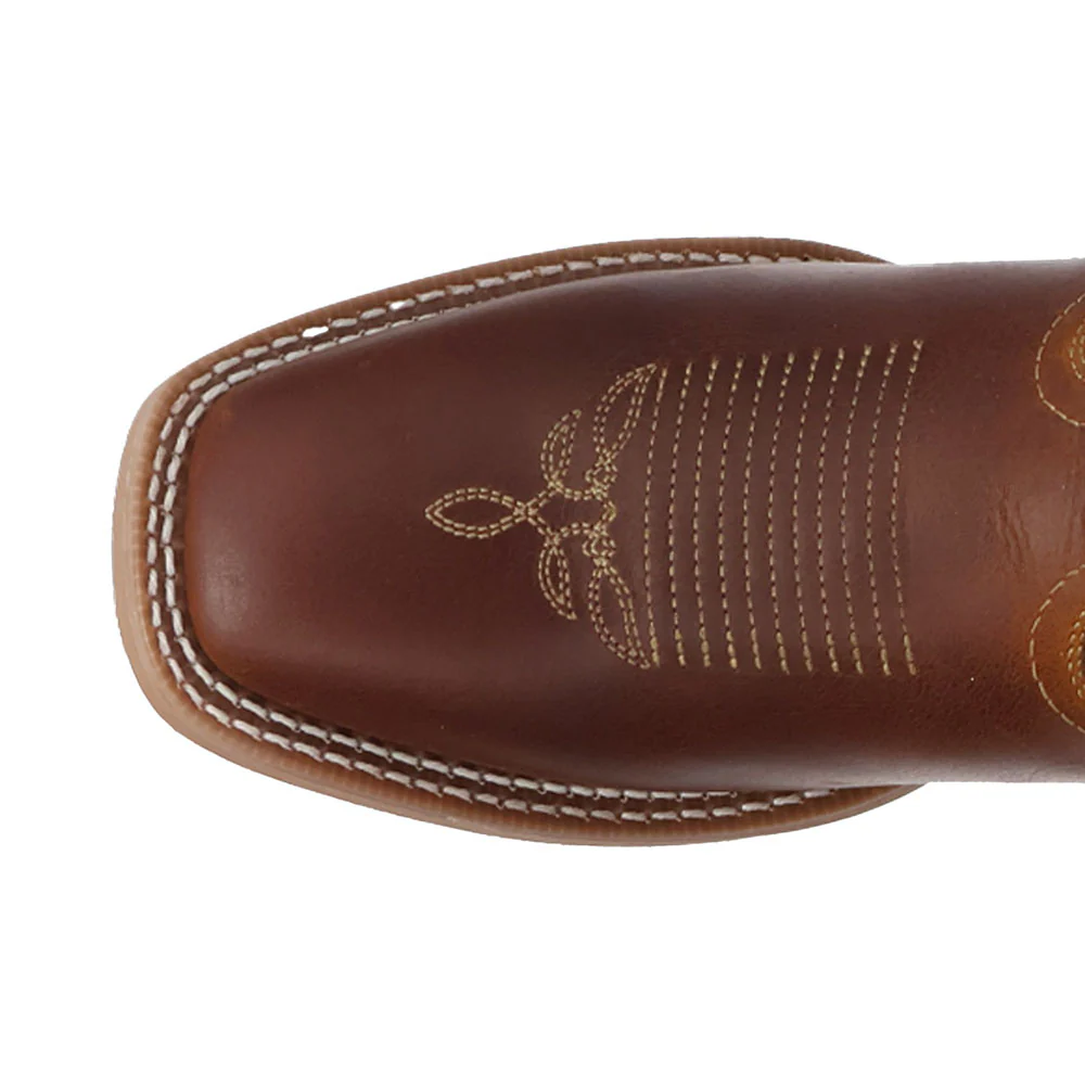 Iron Belle Square Toe Pull On Cowboy Boots - Image 4
