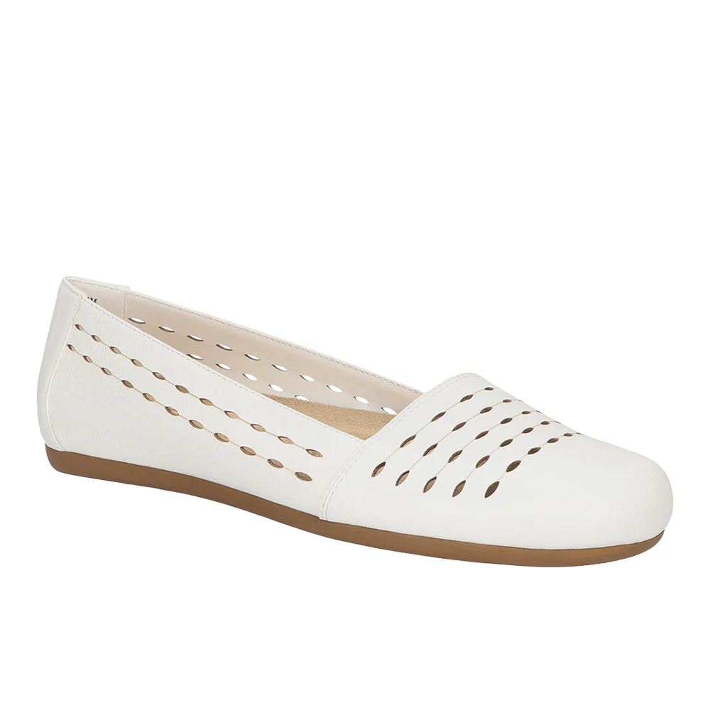 Isha Cut Out Slip On Flats - Image 2
