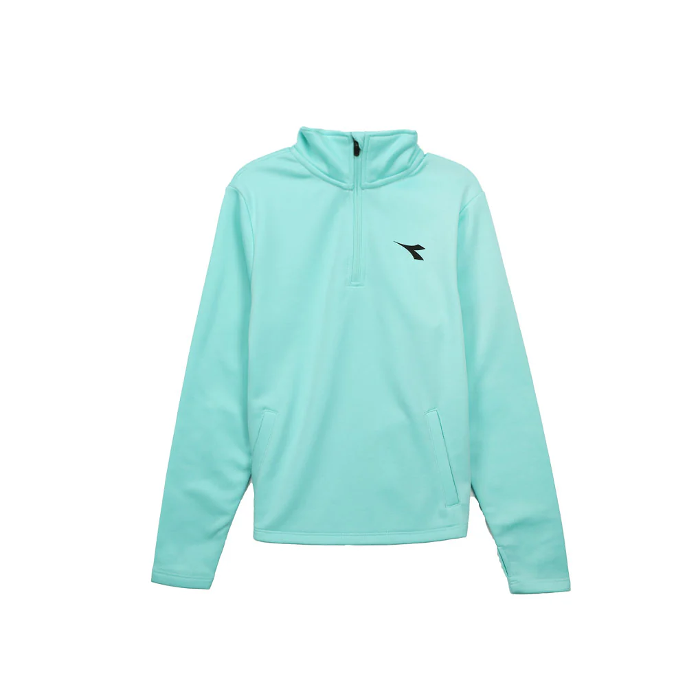 J. Warm Up Mock Neck Long Sleeve Quarter Zip Pullover (Youth)