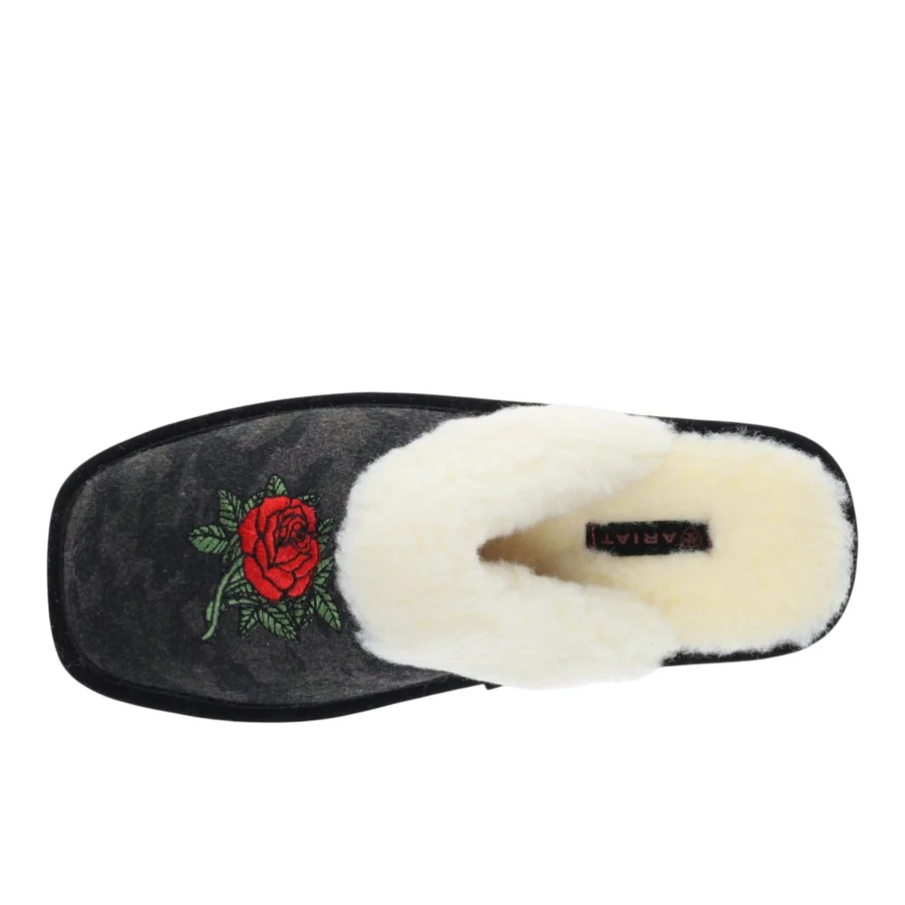 Jackie Square Toe Scuff Slippers - Image 4