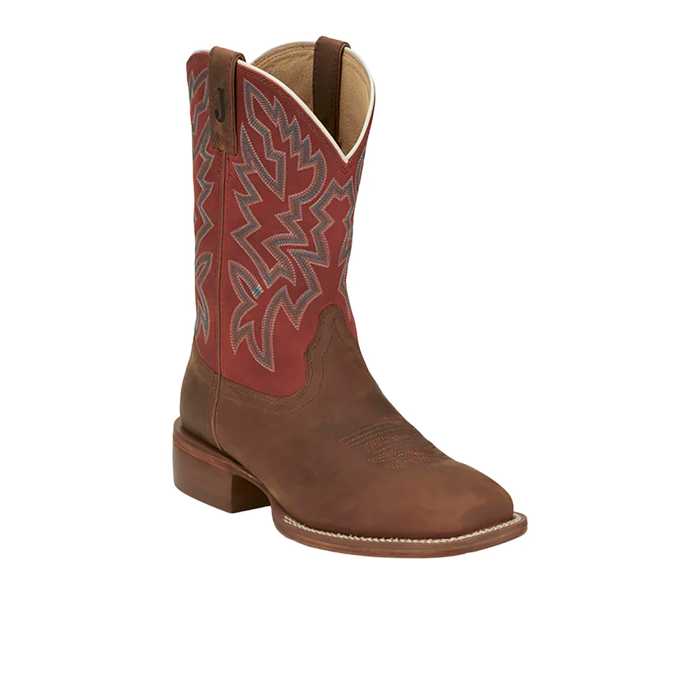 Jackpot 11 Inch Square Toe Cowboy Boots - Image 2
