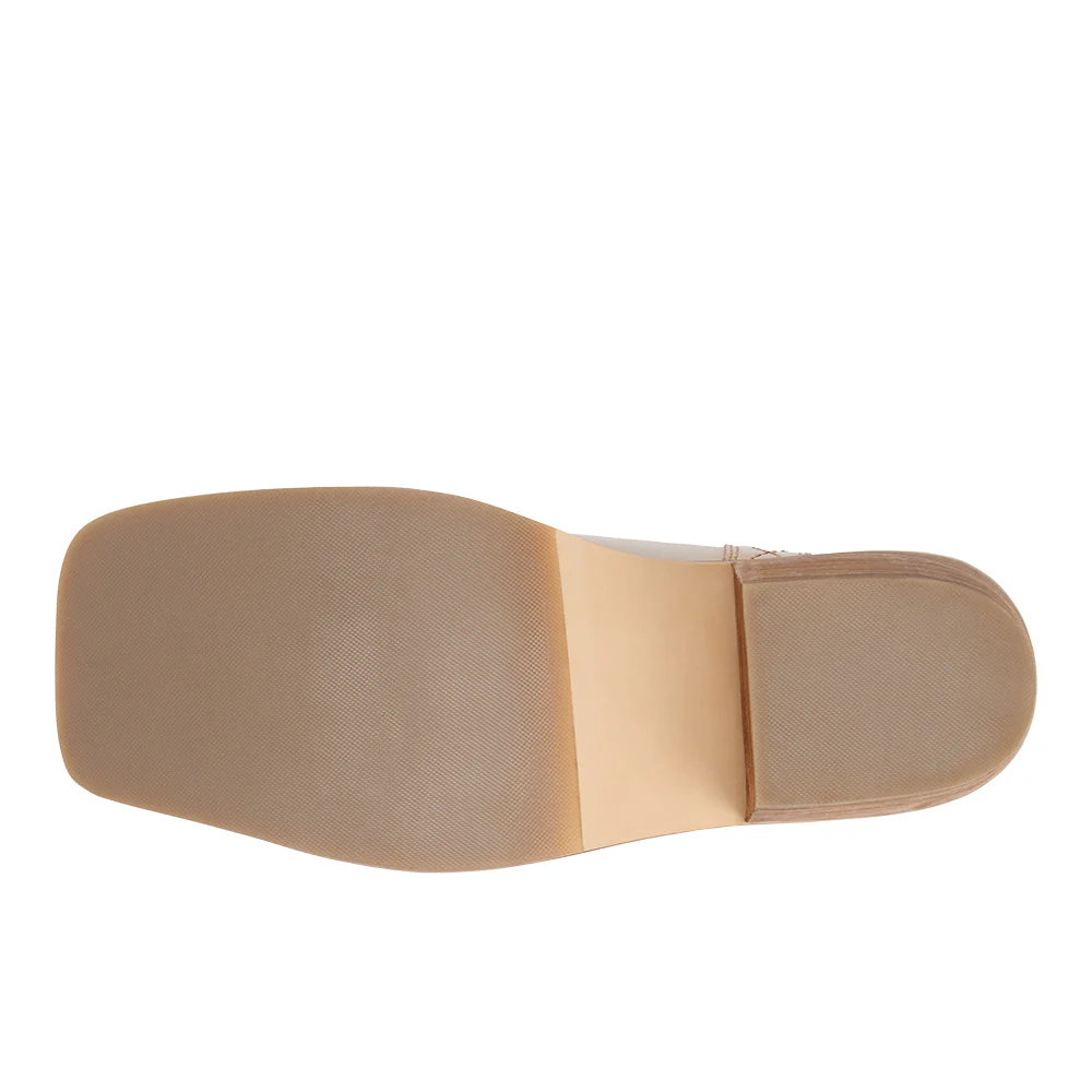 Jackson Embroidered Square Toe Pull on Boots - Image 5