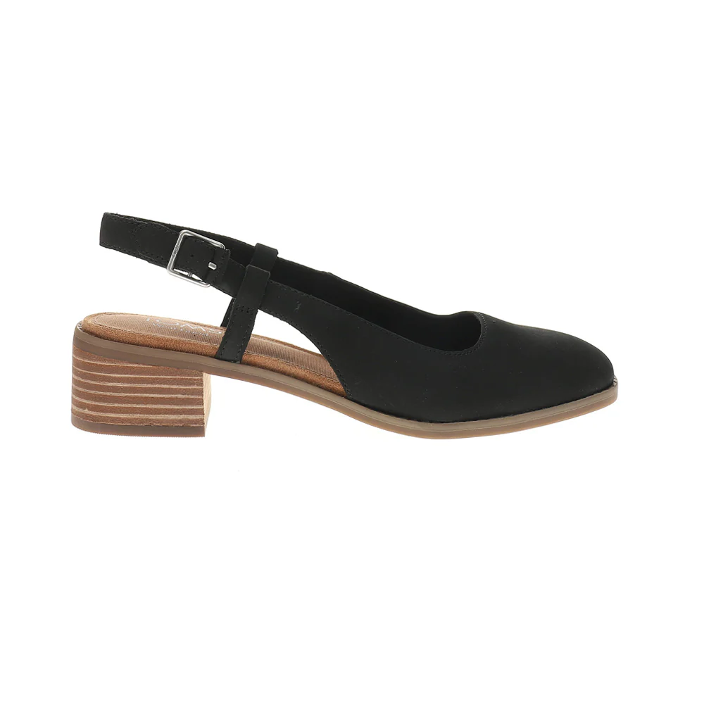 Jaclyn Square Toe Slingback Heels