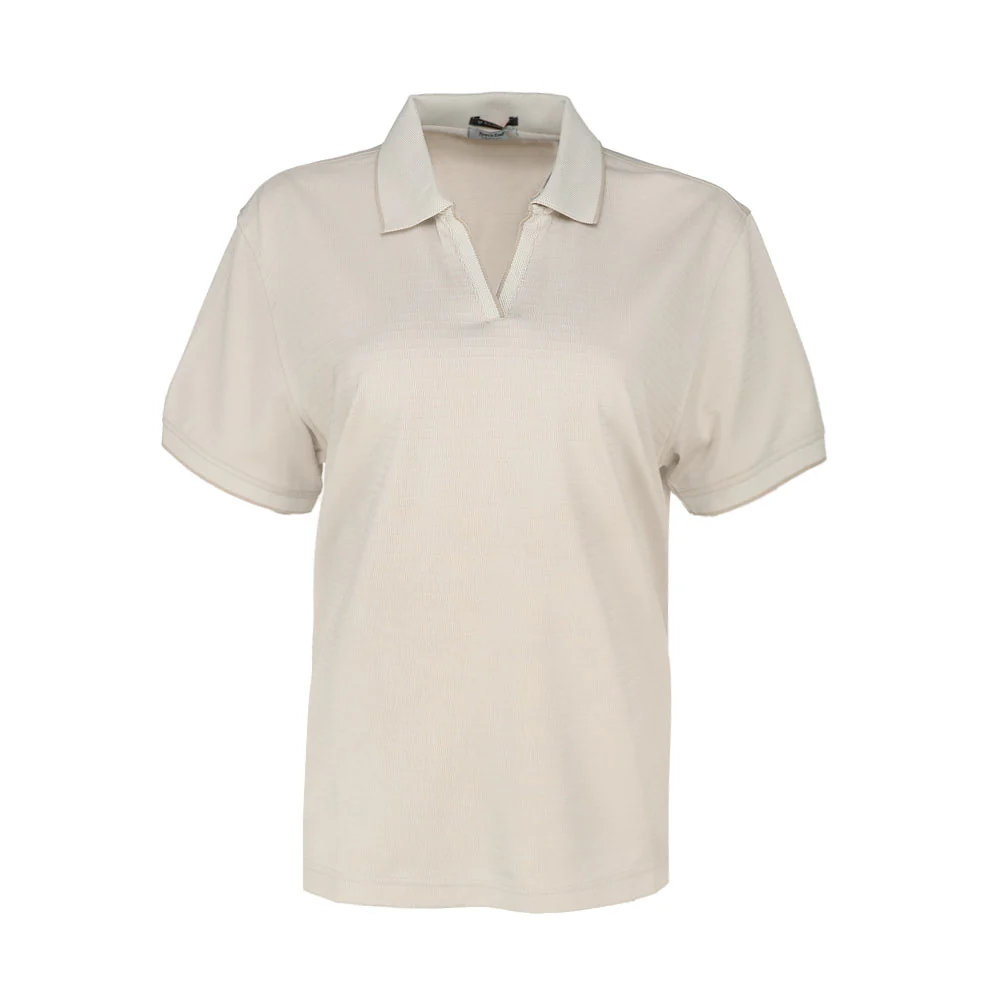Jacquard Short Sleeve Polo Shirt