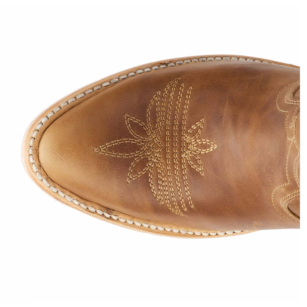 Jentry Knee High Embroidered Round Toe Cowboy Boot - Image 4