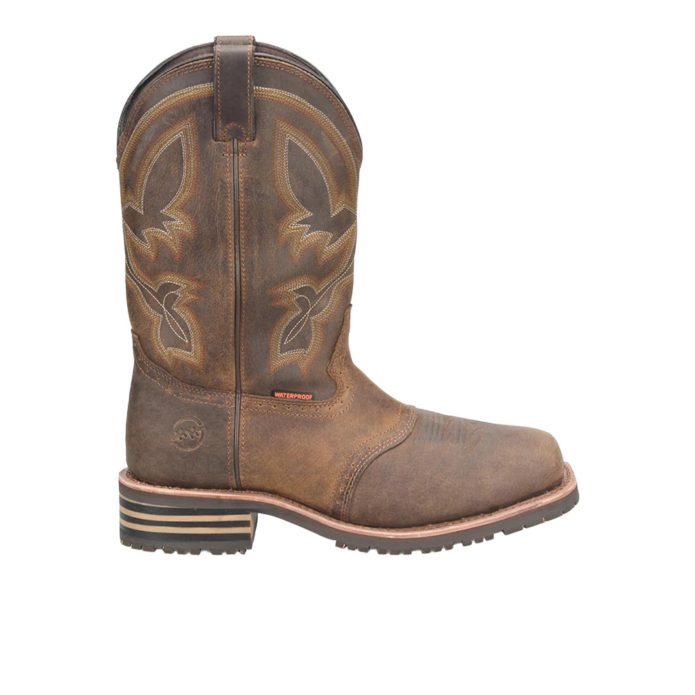 Jeyden 12 Inch Embroidered Waterproof Composite Toe Work Boots