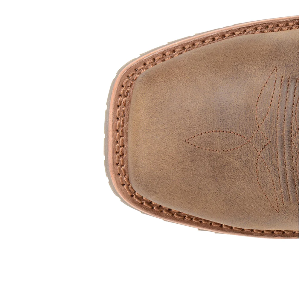 Jeyden 12 Inch Embroidered Waterproof Soft Toe Work Boots - Image 3