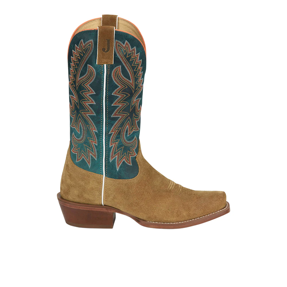 Jimmy 13 Inch Square Toe Cowboy Boots