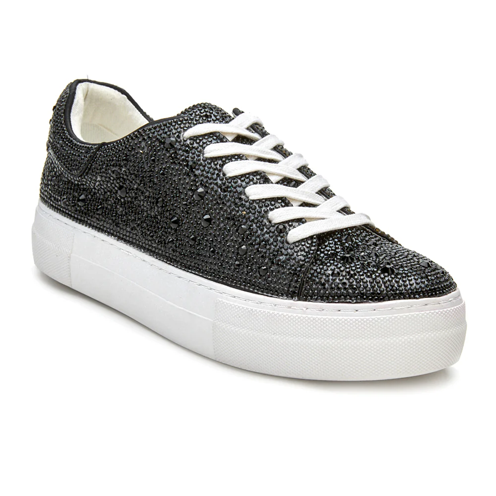 Julia Rhinestone Platform Sneakers - Image 2