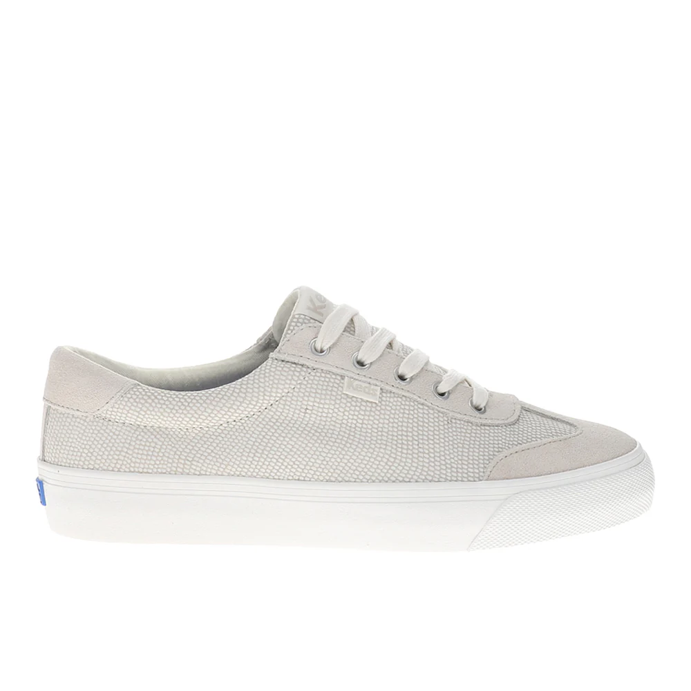 Jump Kick T-Toe Dalmata Leather/Suede Lace Up Sneakers