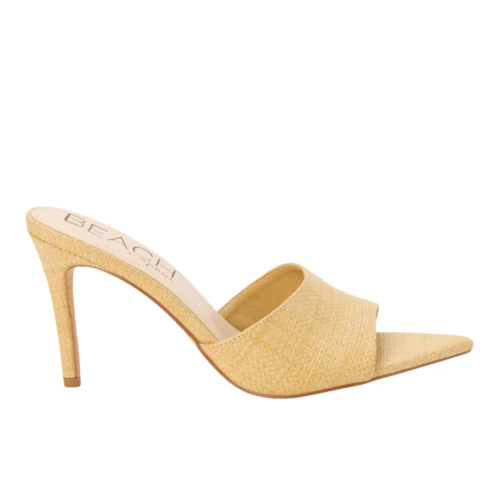 Jupiter Pointed Open Toe Pumps
