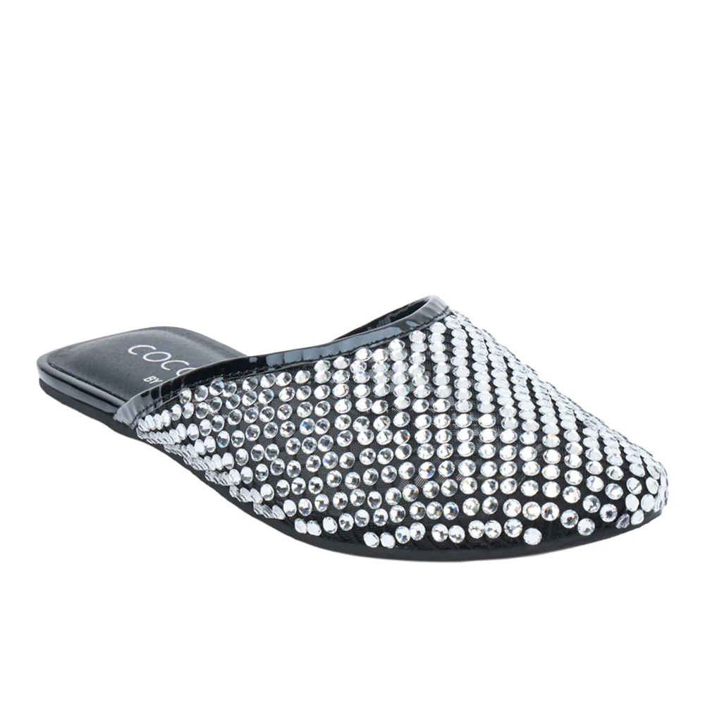 Karlie Rhinestone Mules - Image 2