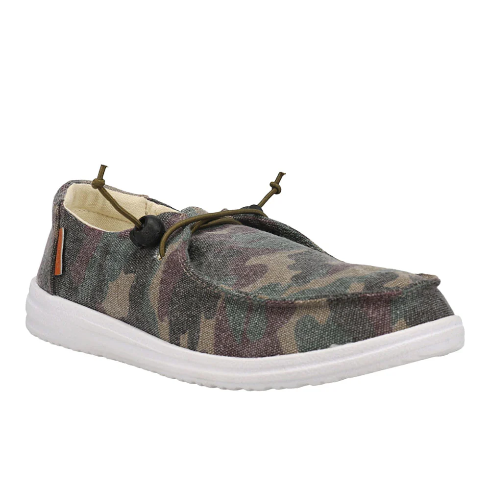Kayak Camouflage Slip On Boat Shoes - Image 2