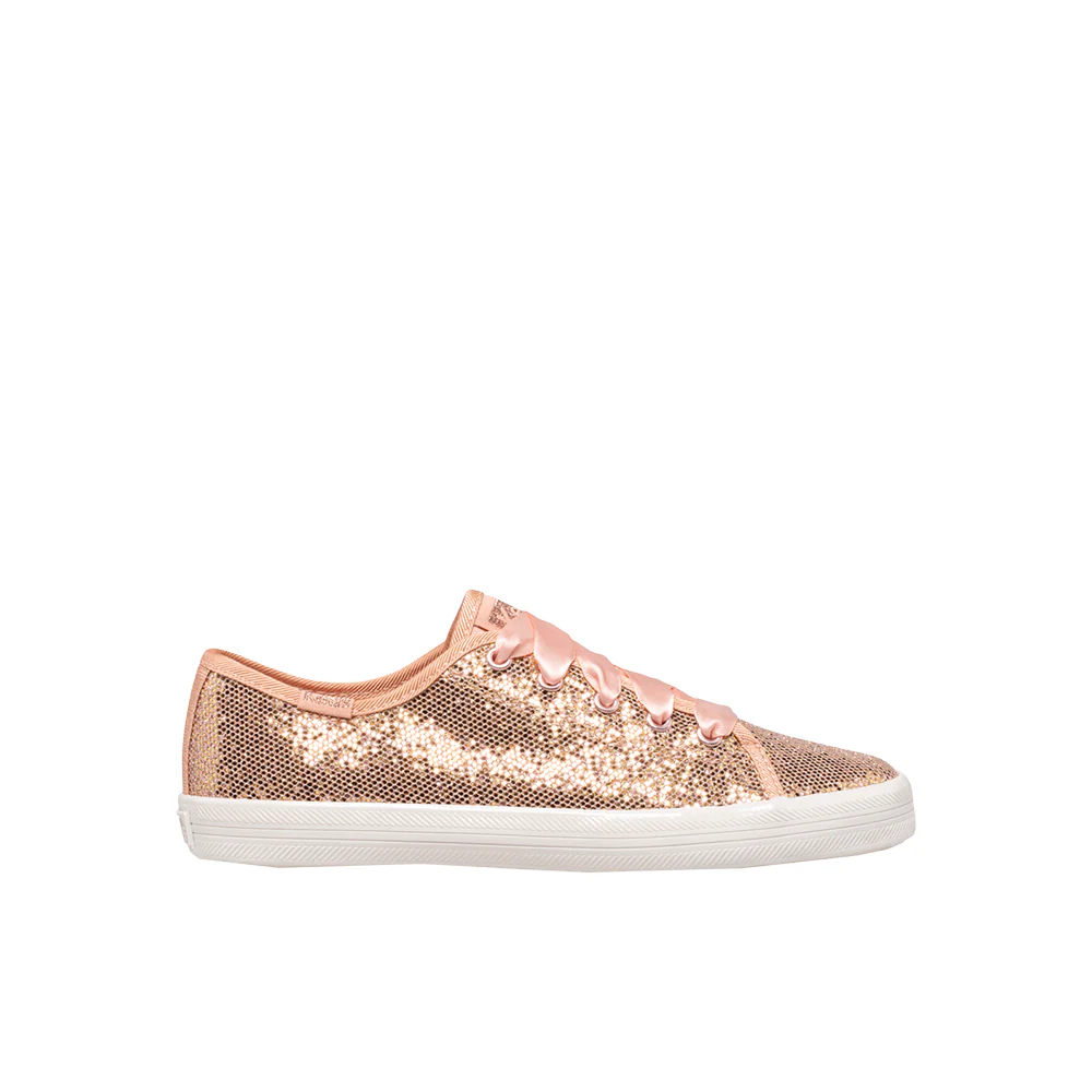 Kickstart Celebrations Glitter Lace Up Sneakers (Little Kid - Big Kid)