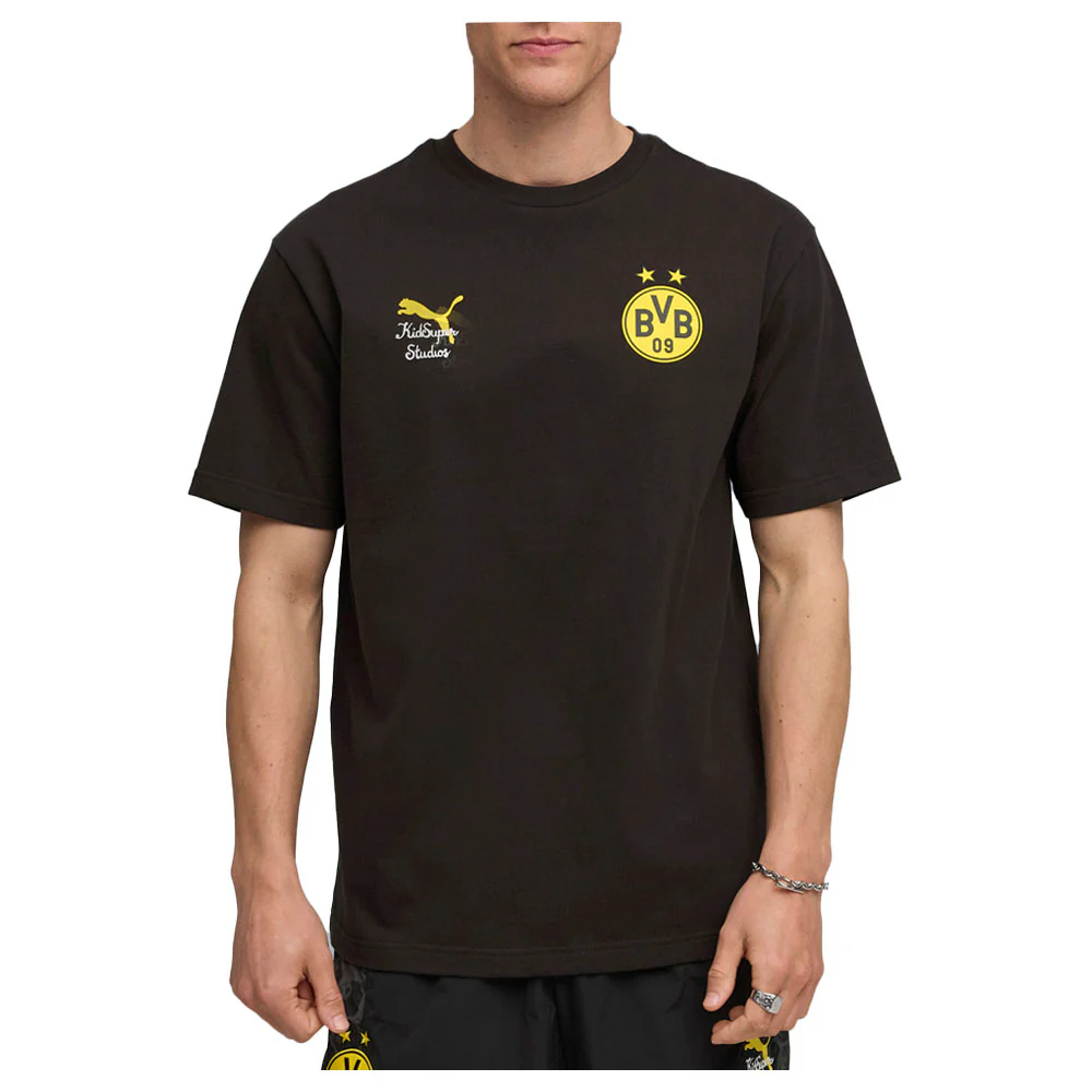 Kidsuper X BVB Graphic Crew Neck Short Sleeve T-Shirt - Image 3