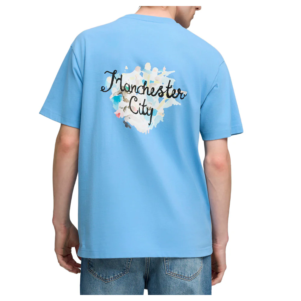 Kidsuper X Manchester City F.C. Graphic Crew Neck Short Sleeve T-Shirt - Image 4
