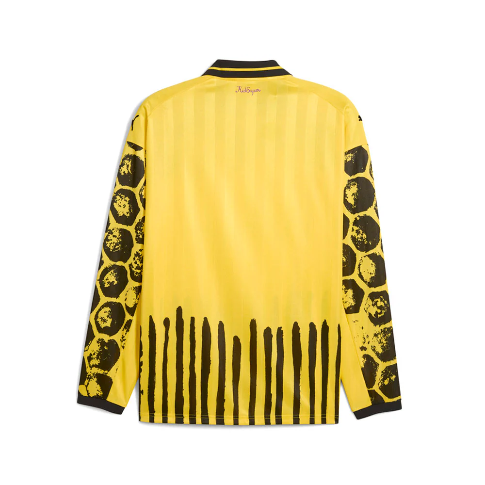 Kidsuper X Dortmund Collared Long Sleeve Soccer Jersey - Image 2