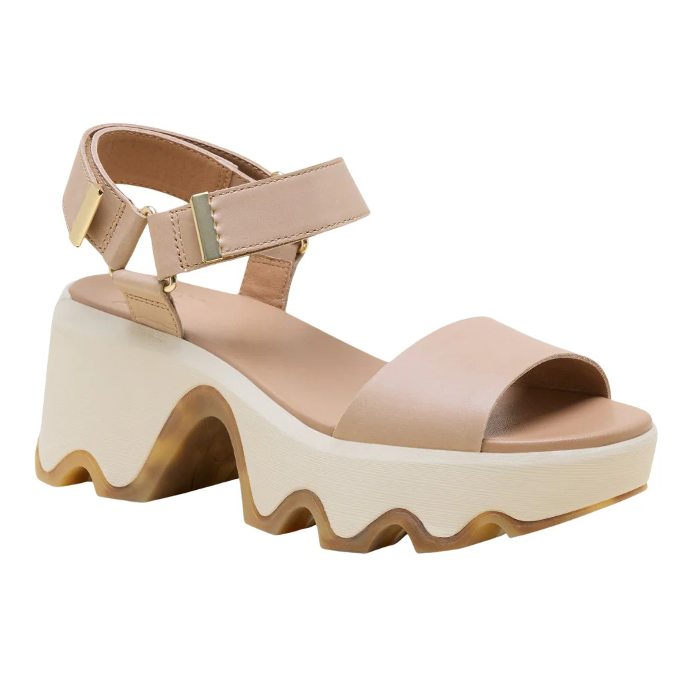 Kinetic Aura Y-Strap Wedge Sandals - Image 2