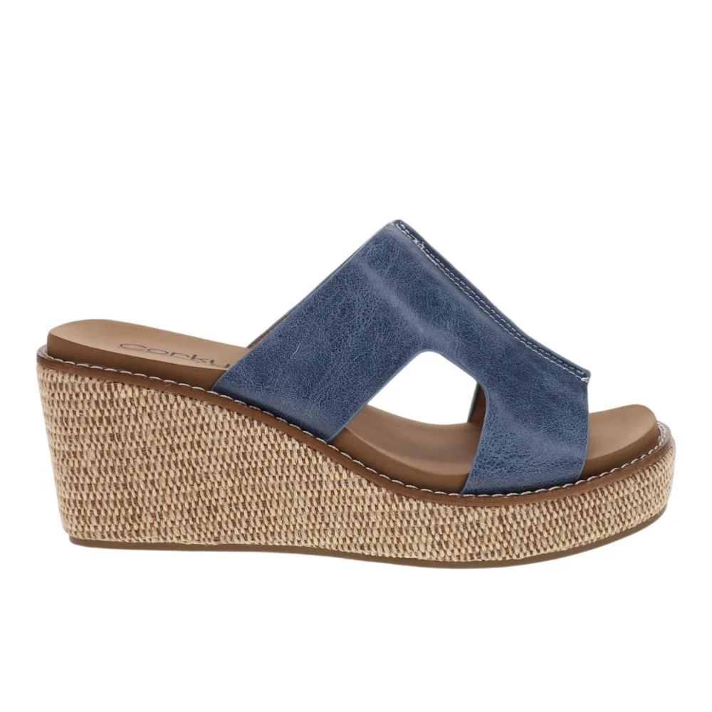 Kiss N Tell Wedge Sandals