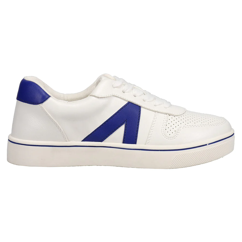 Krew Perforated Lace Up Sneakers