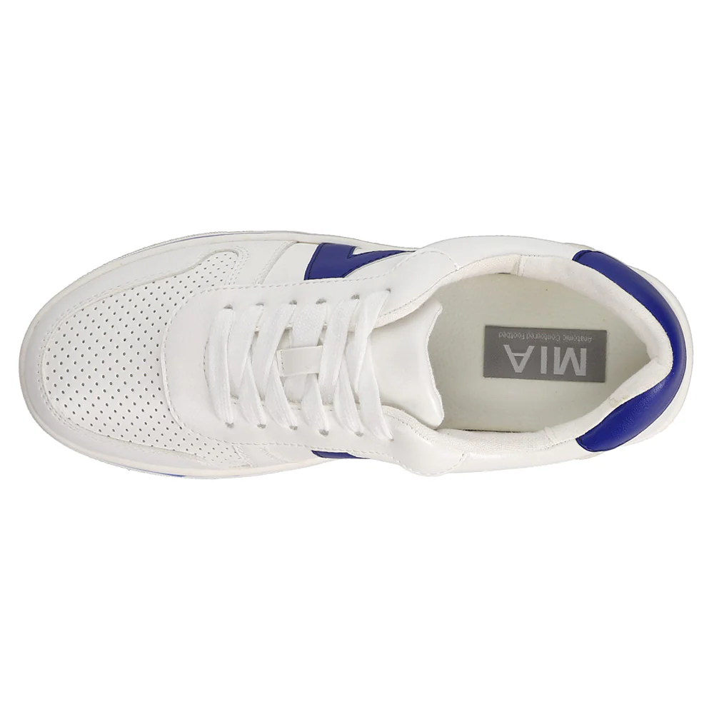 Krew Perforated Lace Up Sneakers - Image 4