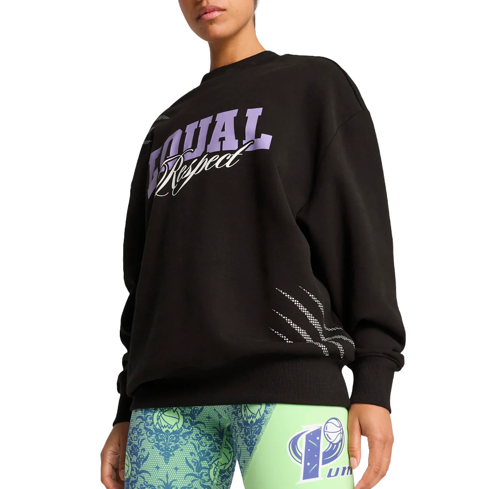 Lace Em Up Equal Respect Crew Neck Sweatshirt - Image 3