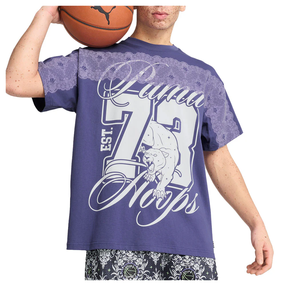 Lace Em Up Laced Up Oversized Crew Neck Short Sleeve T-Shirt - Image 3