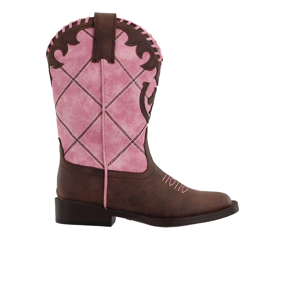 Lacy Square Toe Cowboy Boots (Little Kid-Big Kid)