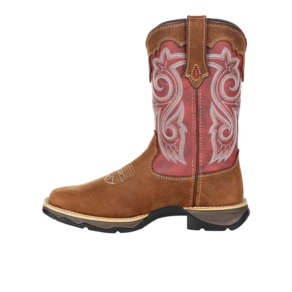 Lady Rebel by Durango Square Toe Pull On Cowboy Boots - Image 3
