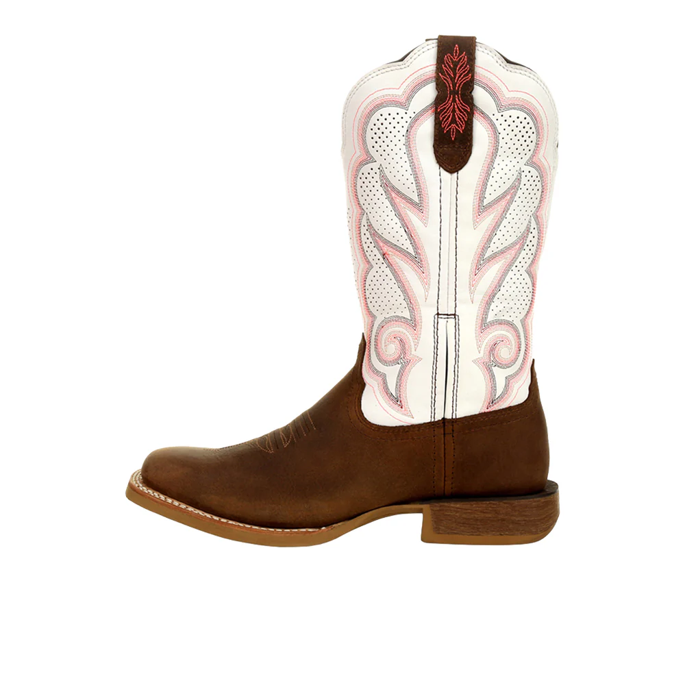 Lady Rebel Pro Embroidered Square Toe Pull On Cowboy Boots - Image 3